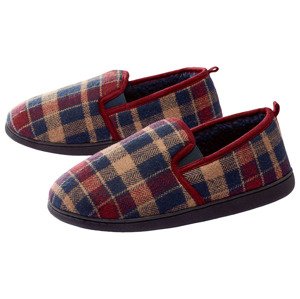 LIVERGY® Pánská domácí obuv (adult, 46, navy modrá)