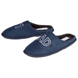 LIVERGY® Pánská domácí obuv (adult, 44/45, navy modrá)