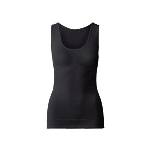 esmara® Dámská bezešvá tvarující košilka (M (40/42), černá)