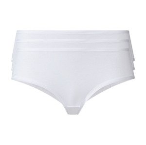 esmara® Dámské kalhotky s BIO bavlnou, 3 kusy (adult#female#ne#pants, S (36/38), bílá)