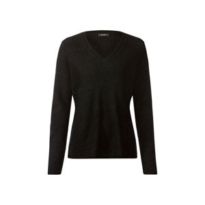esmara® Dámský kašmírový svetr (adult#female, XS (32/34), černá)