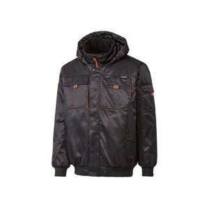 PARKSIDE® Pánská pracovní bunda (adult#male, XL (56/58), černá/oranžová)