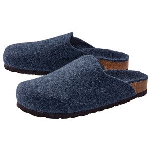 LIVERGY® Pánské nazouváky (adult, 45, modrá)