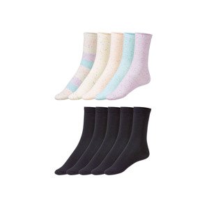 esmara® Dámské ponožky s BIO bavlnou, 5 párů (adult#female)