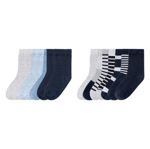 lupilu Chlapecké ponožky s BIO bavlnou, 7 párů