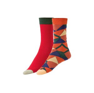 Fun Socks Dámské / Pánské ponožky, 2 páry (41–46, 6660 hydro)