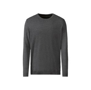 LIVERGY® Pánský svetr (adult#male, S (44/46), tmavě šedá)