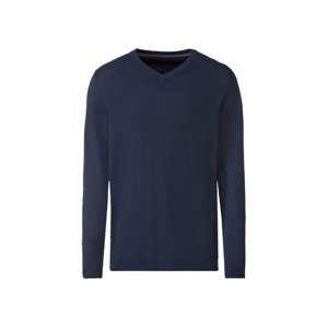 LIVERGY® Pánský svetr (adult#male, S (44/46), navy modrá)