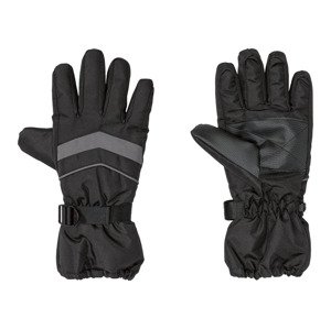 CRIVIT Dětské lyžařské rukavice (child#male, 5, černá/šedá)
