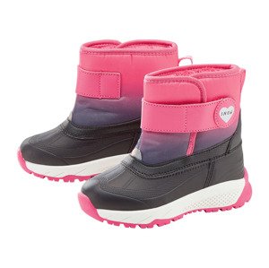 lupilu® Dívčí zimní obuv  (age >2-4y, 28, černá/růžová)