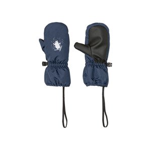 lupilu® Dětské rukavice (child#male, 2 (2-4 roky), navy modrá / lední medvěd)