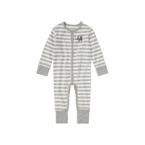 bellybutton Dětský overal na spaní  (baby/infant#unisex, 62, šedá/bílá)
