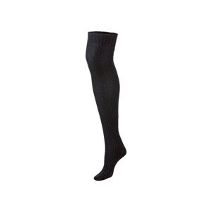 esmara® Dámské nadkolenky / návleky (černá, 35/38)