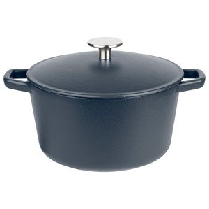 GSW Litinový hrnec matný, Ø 21 cm, 3,8l (modrá)
