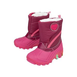 lupilu® Dívčí zimní blikající obuv (age >2-4y, 24, růžová)