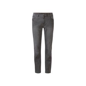 LIVERGY® Pánské džíny "Slim Fit" (50 (34/32), šedá / opraná)