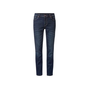 LIVERGY® Pánské džíny "Slim Fit" (56 (40/32), tmavě modrá / opraná)