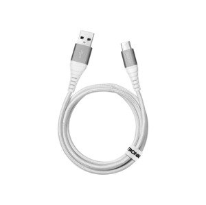 TRONIC® Nabíjecí a datový kabel (USB-A na C, 1 m, bílá)