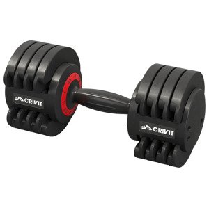 Crivit Nastavitelná činka, 11,5 kg