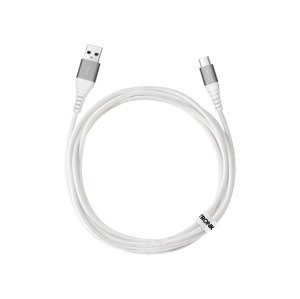 TRONIC Nabíjecí a datový kabel (USB-A na USB-C, bílá)