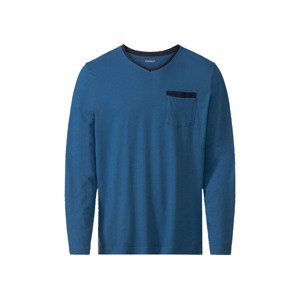 LIVERGY Pánské triko na spaní (XL (56/58), modrá)