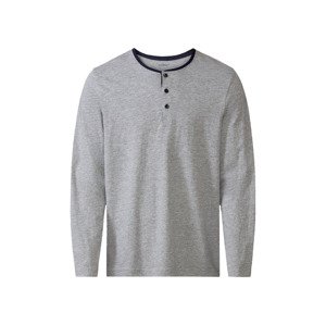 LIVERGY Pánské triko na spaní (XL (56/58), šedá)