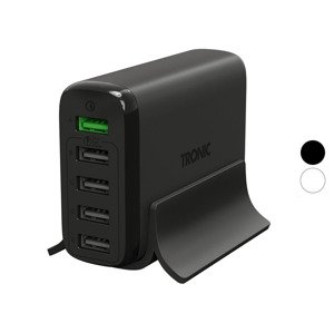 TRONIC® Multi USB-A nabíječka 30 W, 5 portů, QC