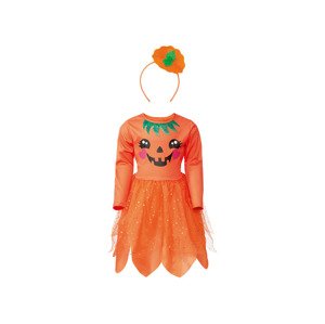 Dívčí kostým na Halloween (98/104, dýně)