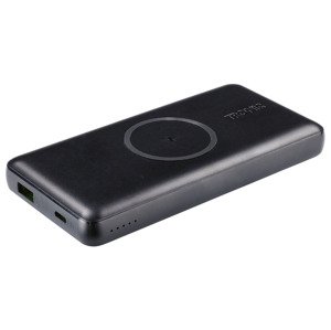 TRONIC Powerbanka Qi®, 10 000 mAh, USB-C PD 3.0 (černá)