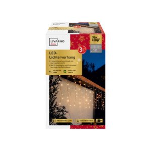 LIVARNO home Světelný LED závěs / Světelný LED řetěz (závěs/teplé bílé světlo)