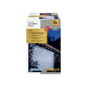 Livarno home Světelný LED závěs / Světelný LED řetěz (závěs/studené bílé světlo)
