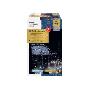 LIVARNO home Světelný LED závěs / Světelný LED řetěz (řetěz/studené bílé světlo)
