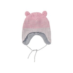 lupilu® Dětská pletená čepice (child#unisex, 116/128, růžová)
