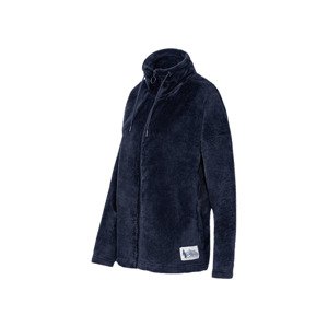 esmara® Dámská plyšová mikina (adult#female#ne, L (44/46), navy modrá)