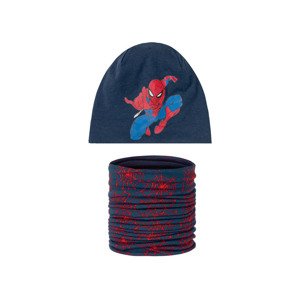 Dětská čepice a šála (98/110, Spiderman)