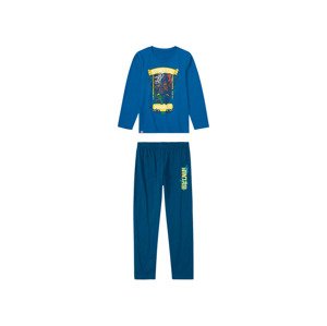 LEGO Chlapecké pyžamo  (122/128, Ninjago modrá/tmavě modrá)