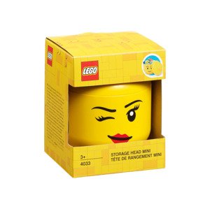 LEGO Malý úložný box ve tvaru Lego hlavy (Whinky)