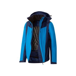 CRIVIT Pánská lyžařská bunda 10.000 mm (adult#skiing#male, XL (56/58), modrá)