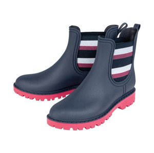esmara® Dámské nízké holínky Chelsea (41, námořnická modrá / růžová)