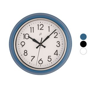 AURIOL® Retro nástěnné hodiny, Ø 24 cm