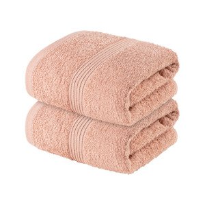 TODAY Froté ručník, 50 x 100 cm, 2 kusy (světle růžová)