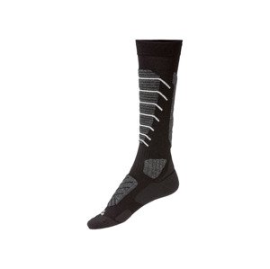 crivit PRO Dámské funkční podkolenky (37/38, černá/šedá)