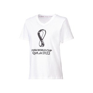 FIFA Dámské triko Quatar, Regular Fit (L, bílá)