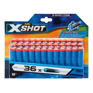 Playtive Pistole X-shot / Náhradní náboje (36 náhradních nábojů)