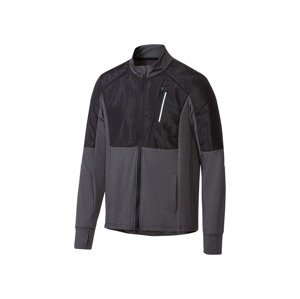 crivit Pánská termo hybridní bunda (XL (56/58), černá/šedá)