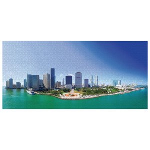 Playtive Panoramatické puzzle XXL, 3 000 dílků (Miami Beach)