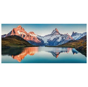 Playtive Panoramatické puzzle XXL, 3 000 dílků (Bachalpsee Lake)