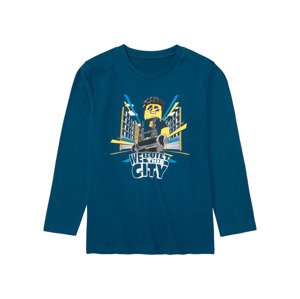 LEGO® NINJAGO Chlapecké triko s dlouhým rukávem  (98/104, modrá)