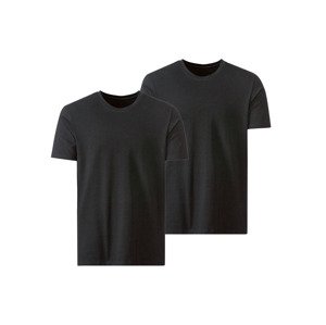 MEXX Pánské spodní triko "Regular Fit", 2 kus (L, černá, kulatý výstřih)