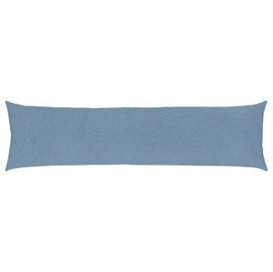 LIVARNO home Potah na polštář z jemného flanelu, 40 x (modrá)